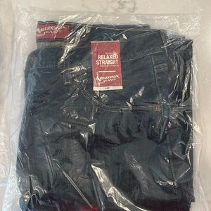 Mens Arizona relaxed straight leg jeans